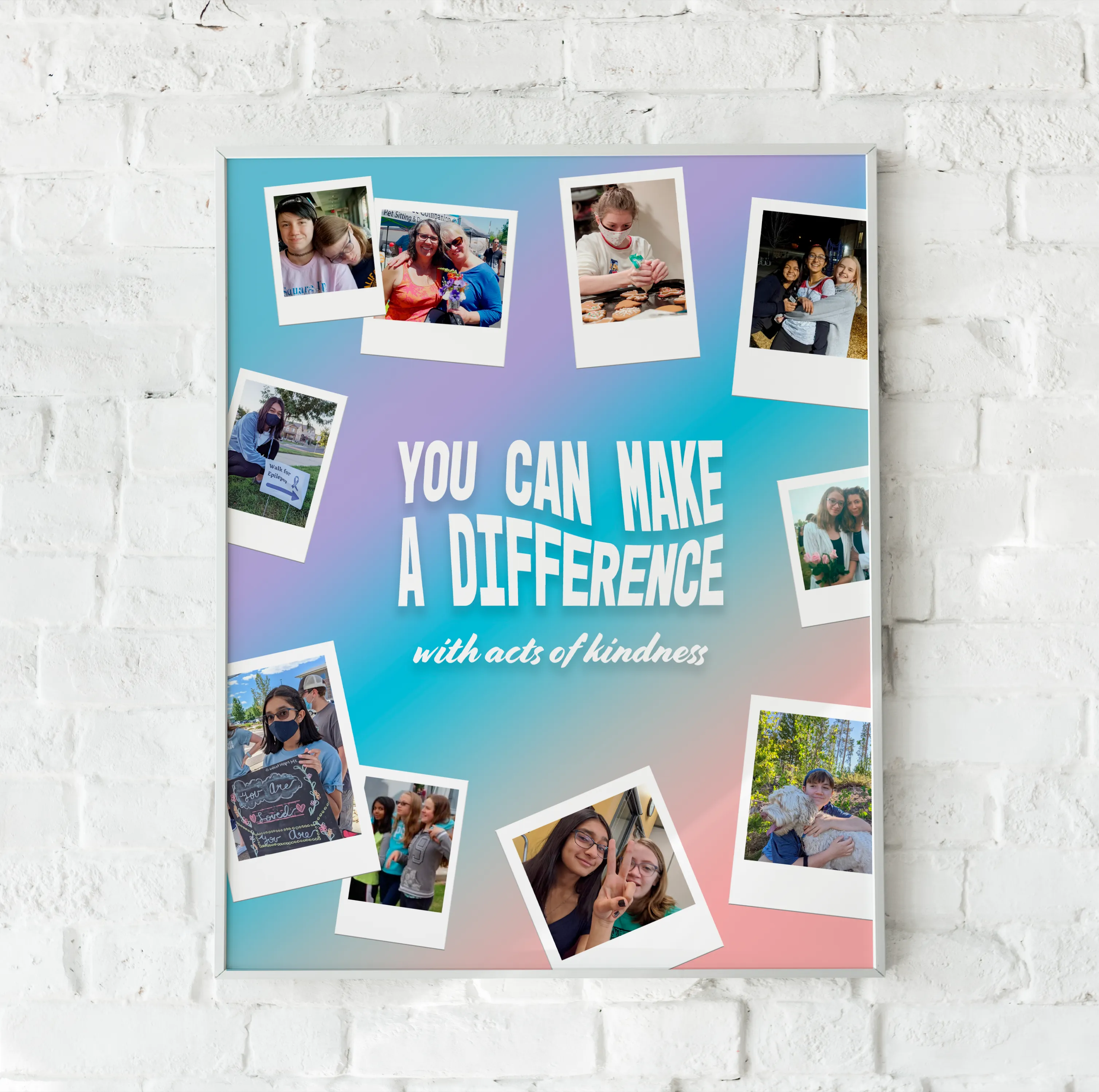 You Can Make A Difference Mockup