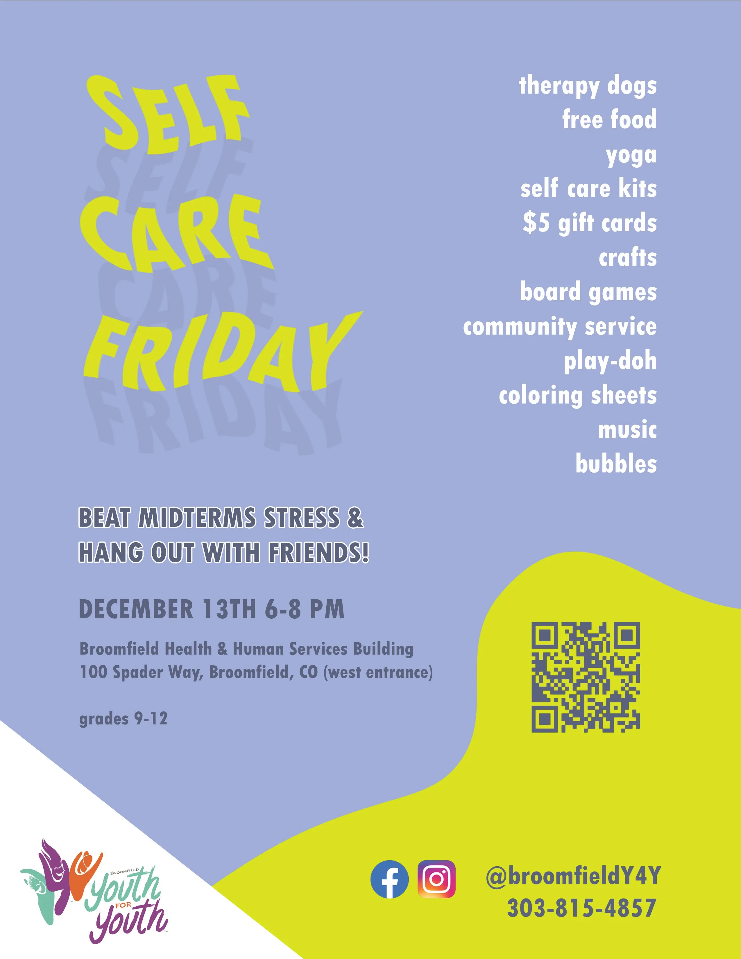 Self Care Friday Poster